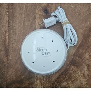 Sleep Easy T12 White Noise Sound Machine 2-Speed Fan Sleep Aid - Tested/Works